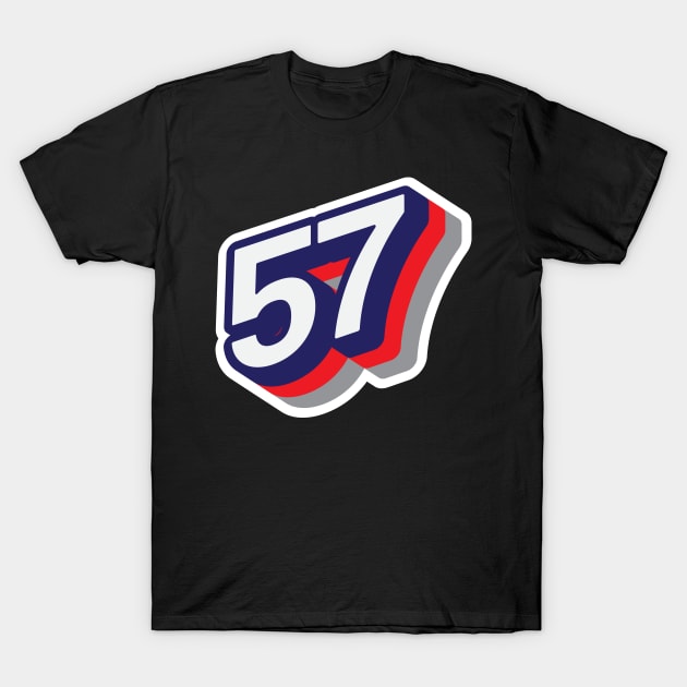 57 T-Shirt by MplusC